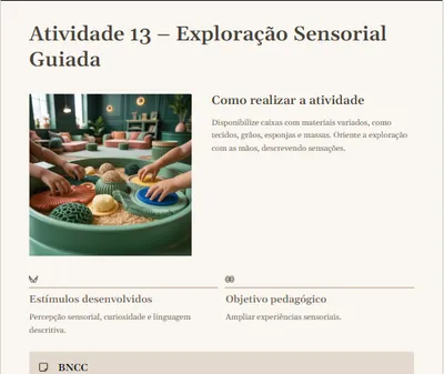 Exemplo atividade interna